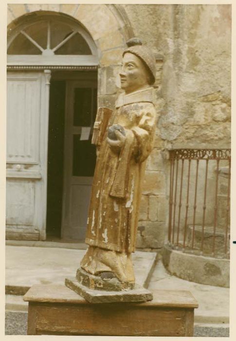 statue : Saint Etienne, profil gauche