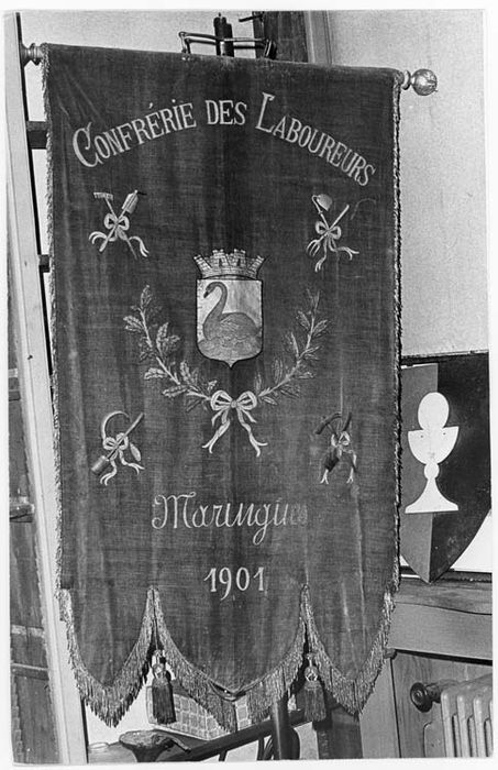 bannière de la confrérie des laboureurs