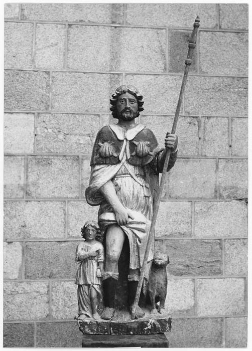 statue : Saint Roch