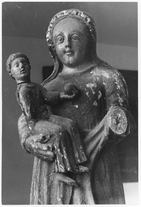 statue : Vierge à l'Enfant, vue partielle - © Ministère de la Culture (France), Médiathèque du patrimoine et de la photographie, diffusion GrandPalaisRmn Photo