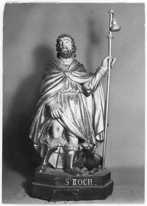 statue : Saint Roch