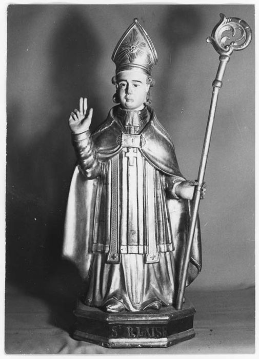 statue : Saint Blaise