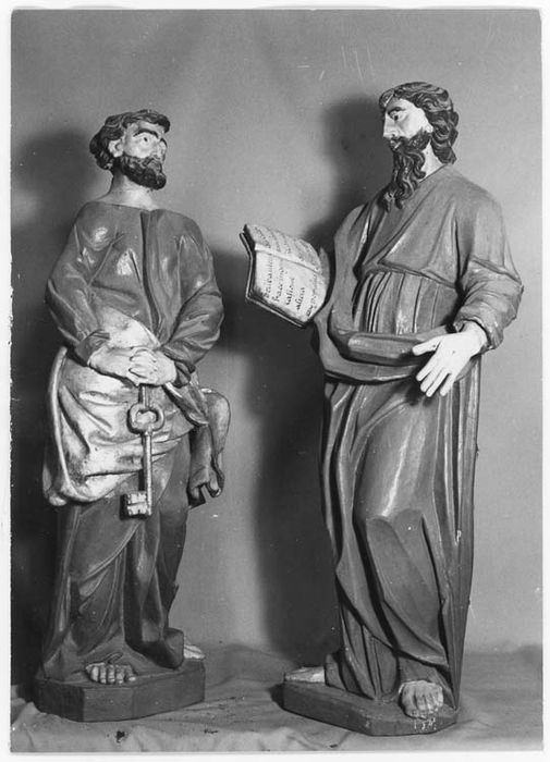 deux statues : Saint Pierre et Saint Paul - © Ministère de la Culture (France), Médiathèque du patrimoine et de la photographie, diffusion GrandPalaisRmn Photo