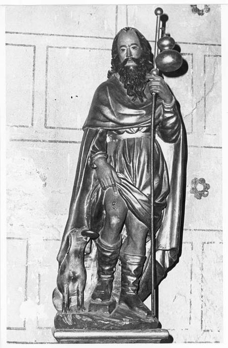 statue : Saint Roch