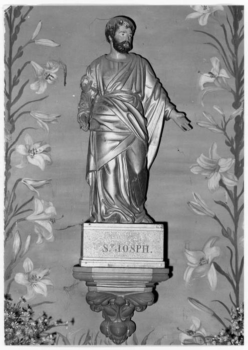 statue : Saint Joseph - © Ministère de la Culture (France), Médiathèque du patrimoine et de la photographie, diffusion GrandPalaisRmn Photo