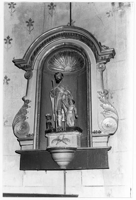 statue : Saint Roch