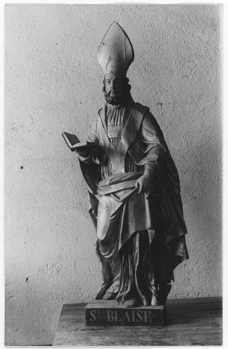 statue : Saint Blaise