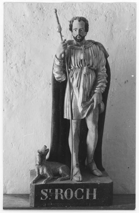 statue : Saint Roch