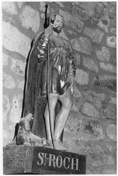 statue : Saint Roch