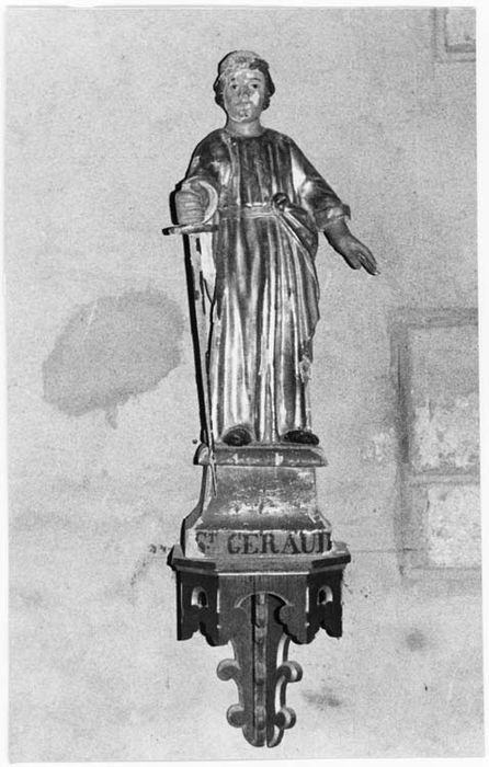 statue : Saint Géraud