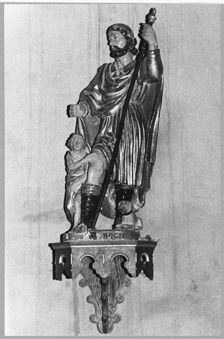 statue : Saint Roch