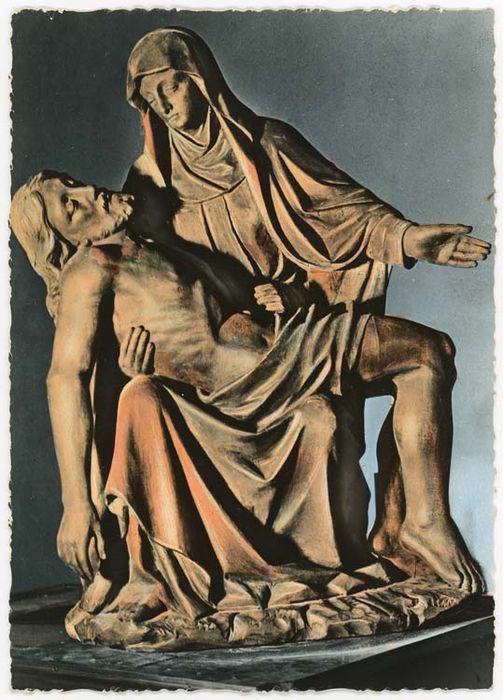 groupe sculpté : Vierge de Pitié - © Ministère de la Culture (France), Médiathèque du patrimoine et de la photographie, diffusion GrandPalaisRmn Photo