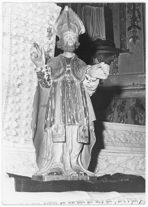 Statue : Saint Blaise