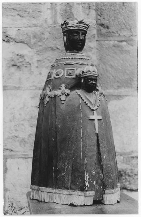 statue : Vierge noire à l'Enfant dite Notre-Dame du Puy