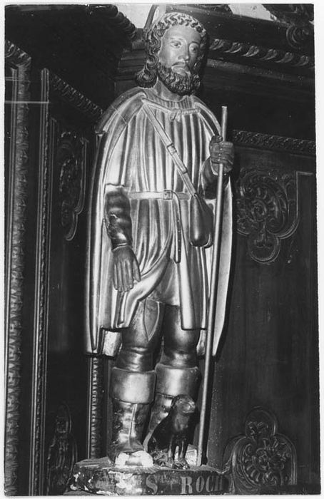 statue : Saint Roch