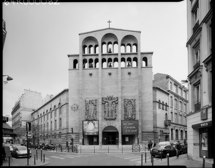 Façade de l’église