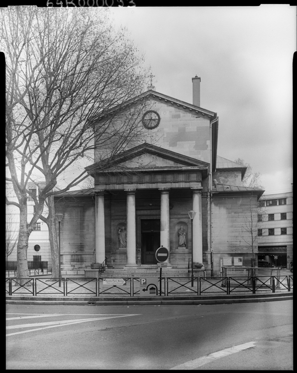 Façade de l’église