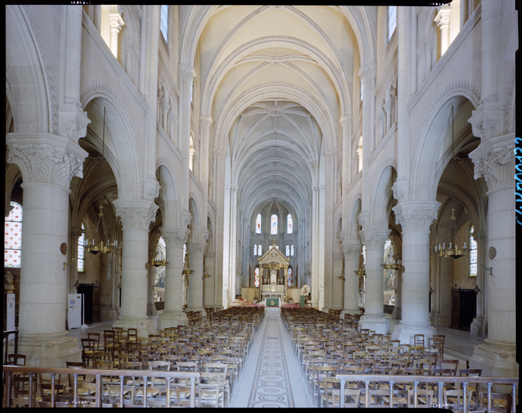 Nef, vue intérieure