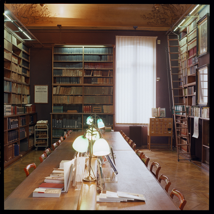 Bibliothèque : salle de lecture