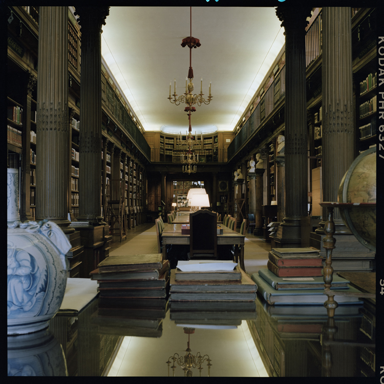 Bibliothèque de l’Institut : salle de lecture