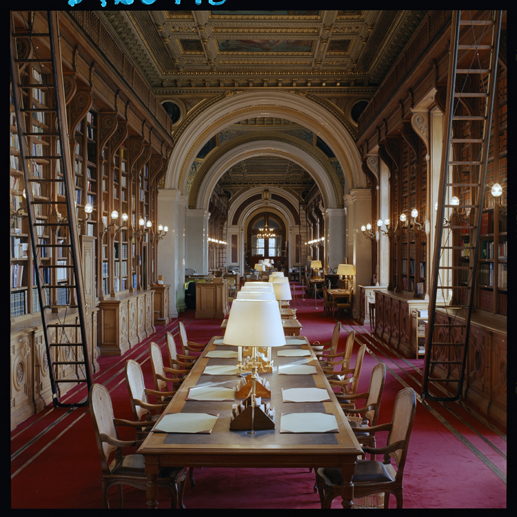 Bibliothèque du Sénat : salle de lecture