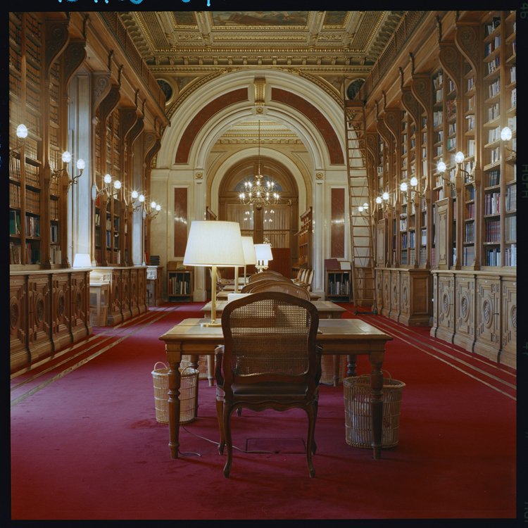 Bibliothèque du Sénat : salle de lecture