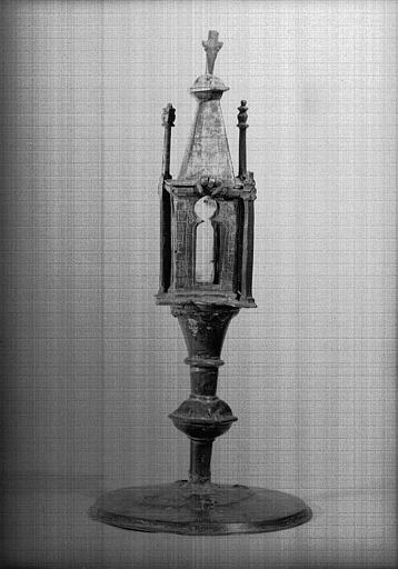 Monstrance reliquaire pédiculée