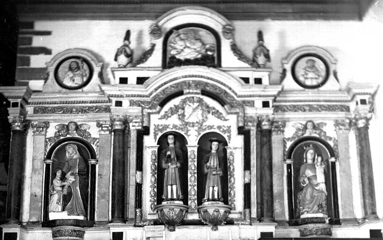 Retable du transept sud - © Ministère de la Culture (France), Médiathèque du patrimoine et de la photographie, diffusion RMN-GP