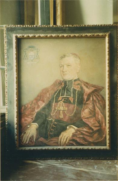 tableau : portrait de monseigneur Houbaut, vue générale - © Ministère de la Culture (France), Médiathèque du patrimoine et de la photographie (objets mobiliers), tous droits réservés