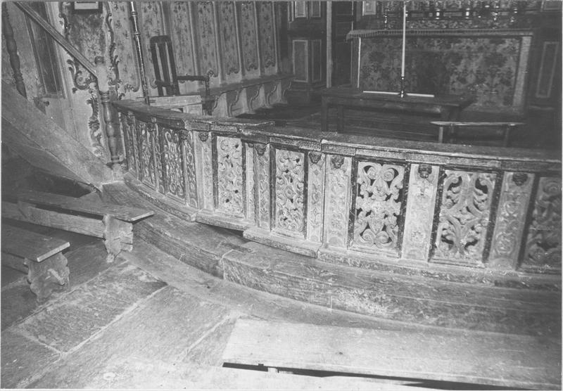 clôture de choeur (table de communion), vue générale