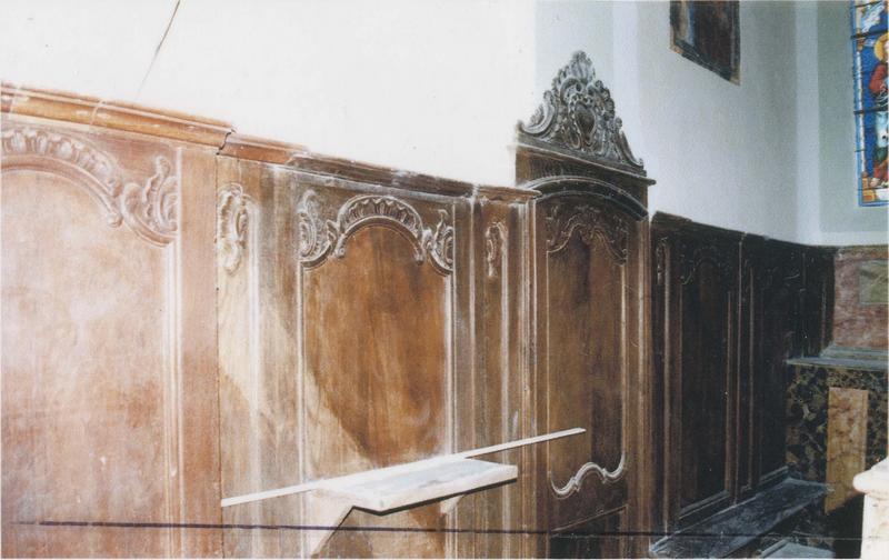 lambris de revêtement, vue générale - © Ministère de la Culture (France), Médiathèque du patrimoine et de la photographie (objets mobiliers), tous droits réservés