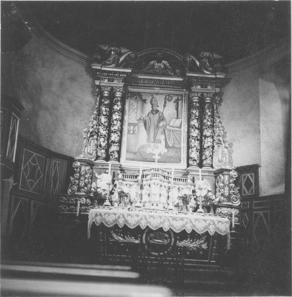 retable, tabernacle du maître-autel, vue générale, vue générale