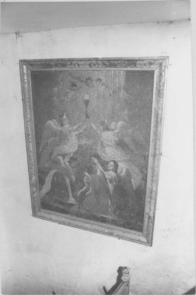 tableau, cadre : le Triomphe de l'Eucharistie, vue générale