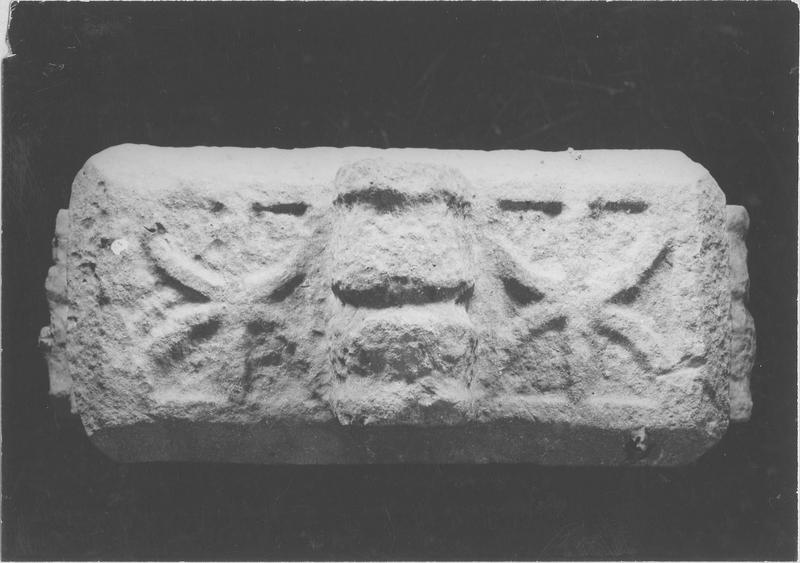 stèle tabulaire, vue générale du dessus