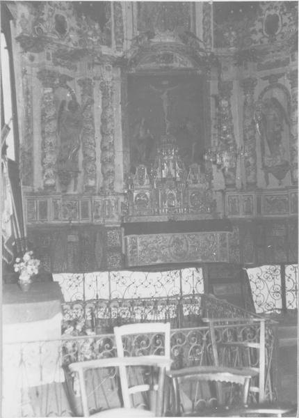 autel, retable (maître-autel), vue générale