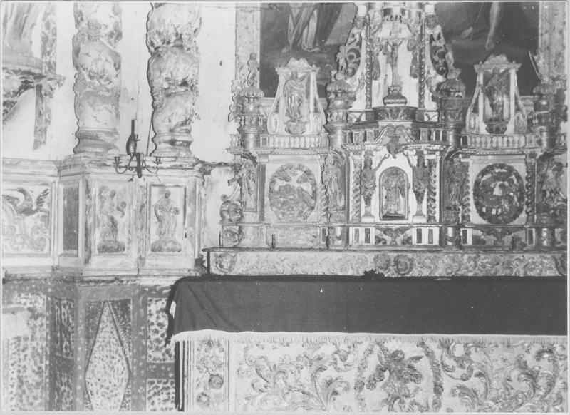 tabernacle du maître-autel, vue générale