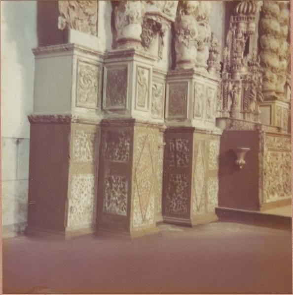 retable (maître-autel), vue partielle