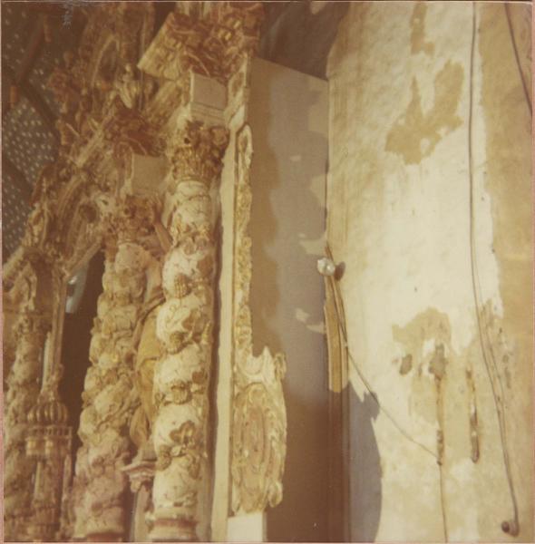 retable (maître-autel), vue partielle