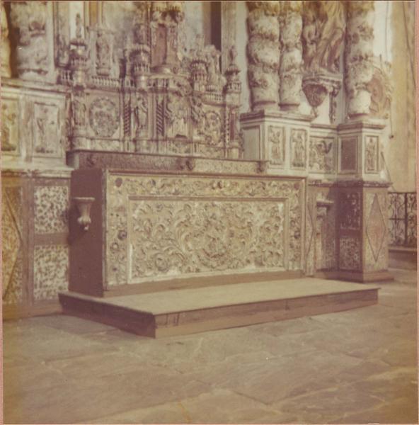 retable (maître-autel), vue partielle