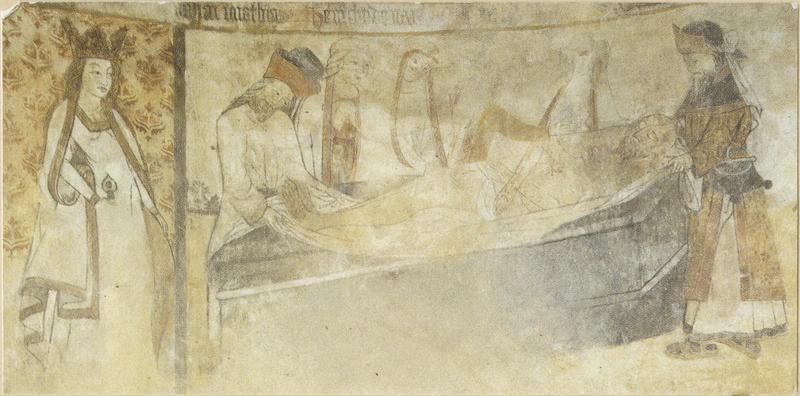 peinture monumentale, détail