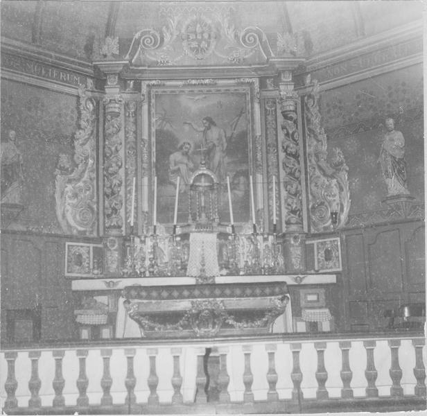 autel, retable, tabernacle, vue générale - © Ministère de la Culture (France), Médiathèque du patrimoine et de la photographie (objets mobiliers), tous droits réservés