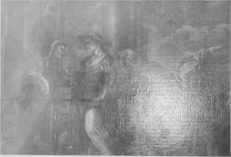 tableau : la Visitation, détail - © Ministère de la Culture (France), Médiathèque du patrimoine et de la photographie (objets mobiliers), tous droits réservés