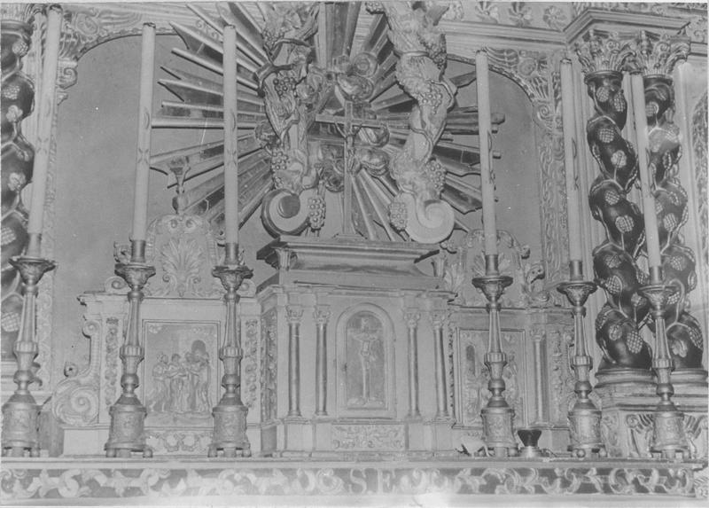 tabernacle  du maître-autel, vue générale