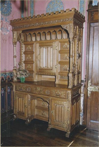 armoire-secrétaire, vue générale - © Ministère de la Culture (France), Médiathèque du patrimoine et de la photographie (objets mobiliers), tous droits réservés