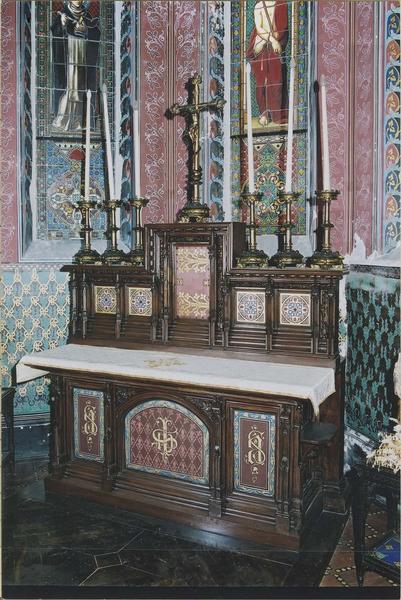 autel et tabernacle, vue générale - © Ministère de la Culture (France), Médiathèque du patrimoine et de la photographie (objets mobiliers), tous droits réservés