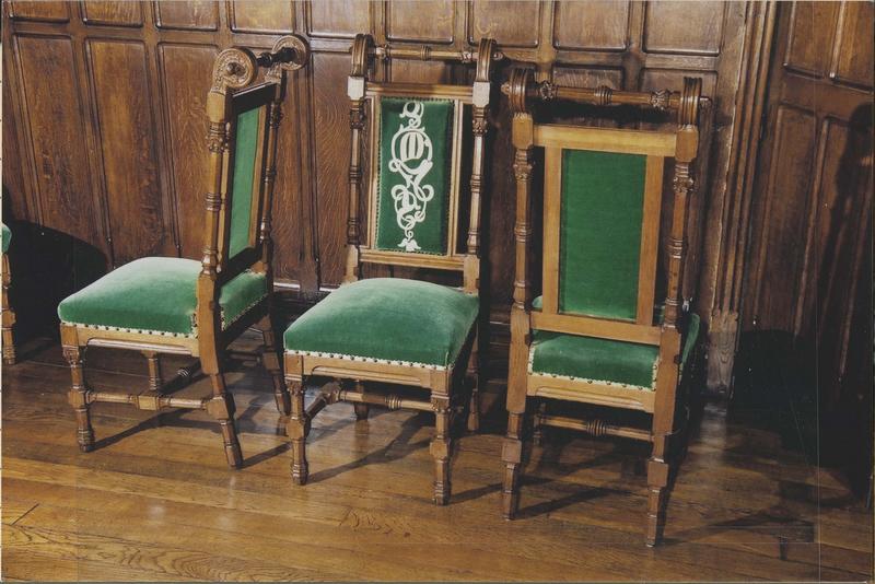 chaises, vue générale