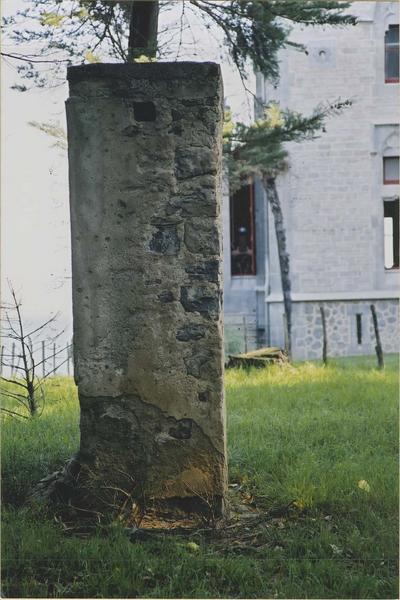 mire sud de la trappe d'ouverture et de la méridienne dans le bâtiment, vue générale