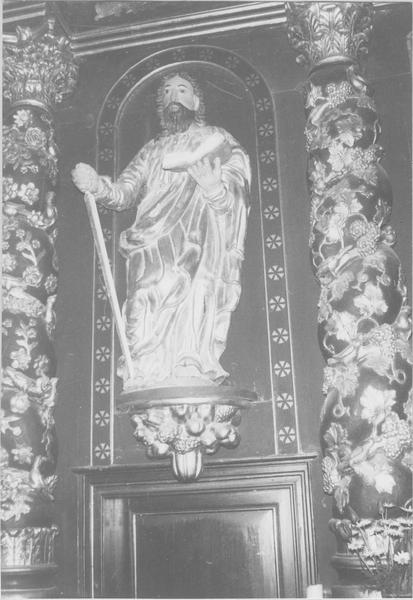 statue : saint Paul, vue générale