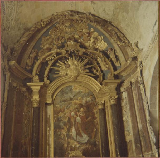 retable de l'absidiole nord, vue générale - © Ministère de la Culture (France), Médiathèque du patrimoine et de la photographie (objets mobiliers), tous droits réservés