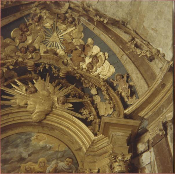 retable de l'absidiole nord, détail - © Ministère de la Culture (France), Médiathèque du patrimoine et de la photographie (objets mobiliers), tous droits réservés